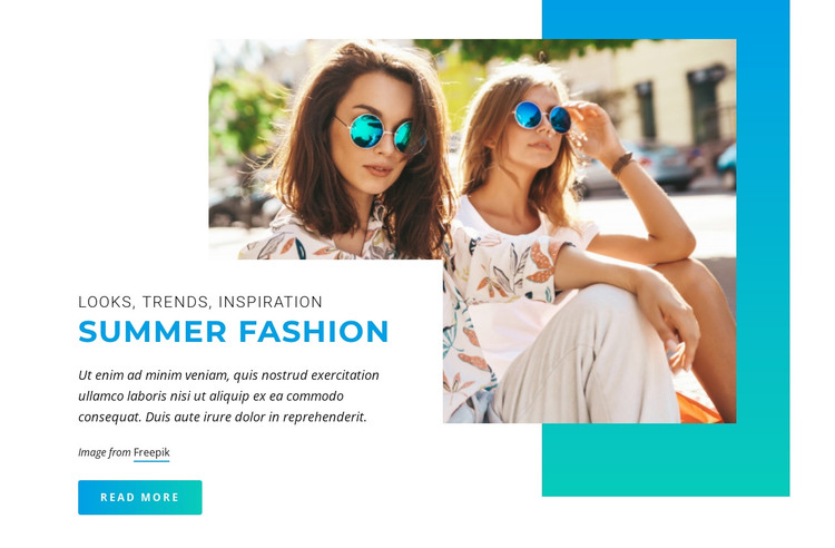 Summer Fashion Trends Woocommerce Theme