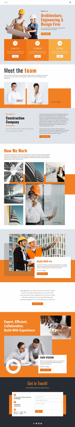 370+ Architecture & Building Website Templates