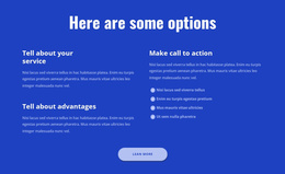 190+ Text Website Templates