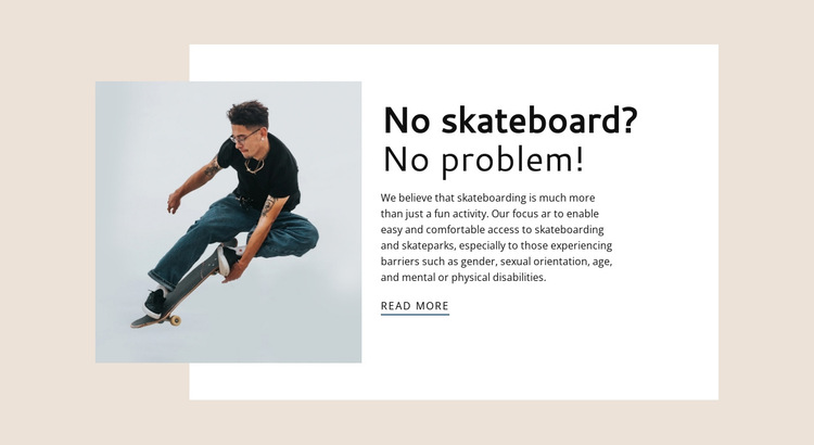 Download Sport Skateboard Club Html5 Template PSD Mockup Templates