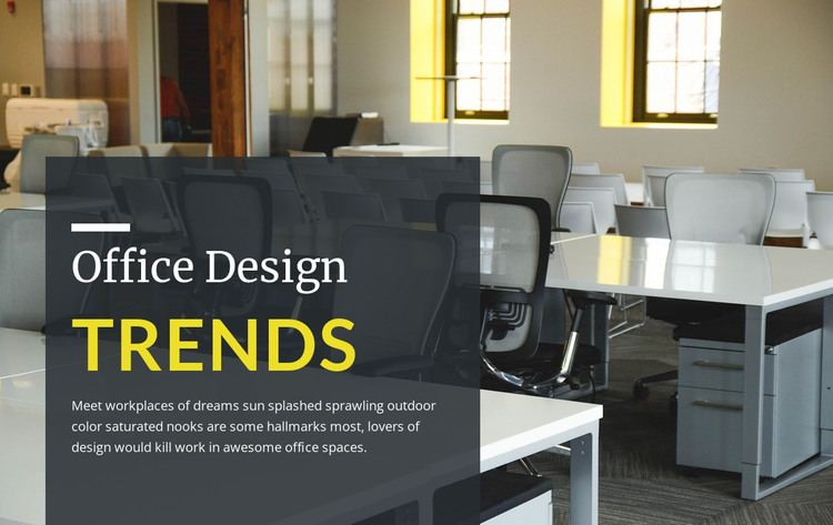 Office Design Trends Web Design