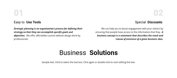 Business Solutions Html5 Template