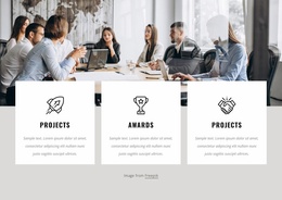 Projects Website Templates