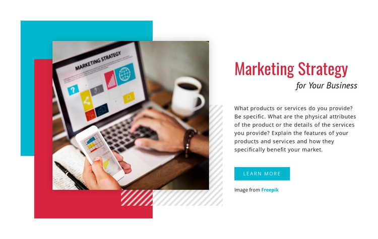 Download Marketing Strategy Website Mockup