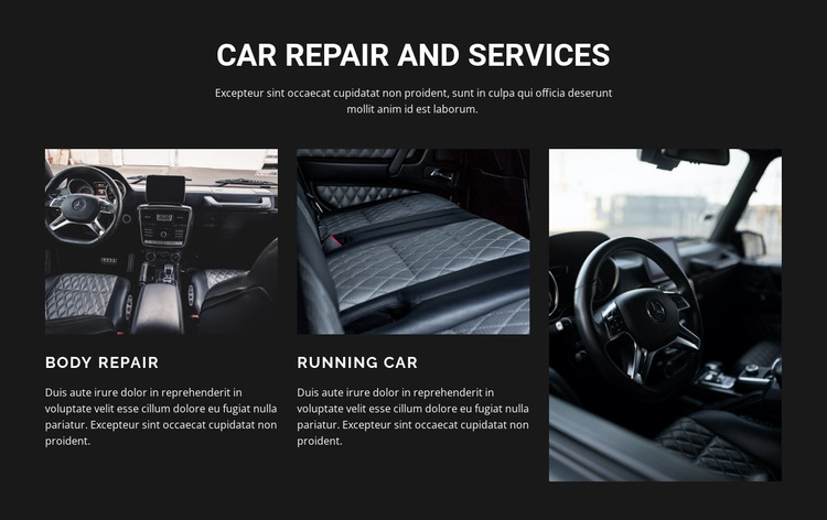 Download Car Repair Website Mockup PSD Mockup Templates