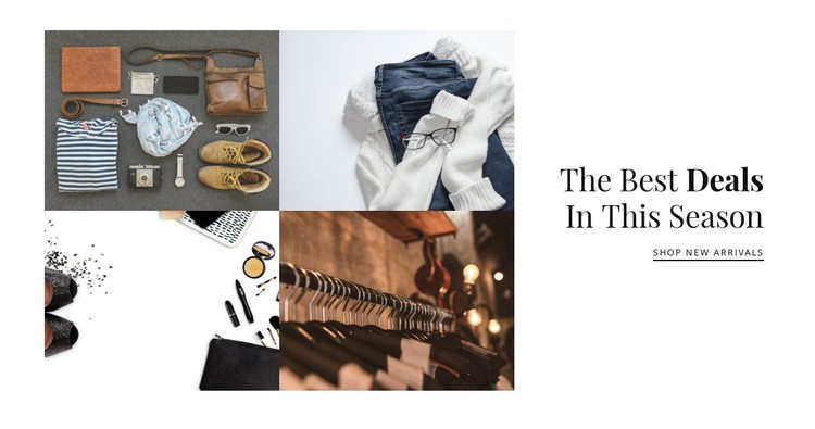 Fashion gallery CSS Template